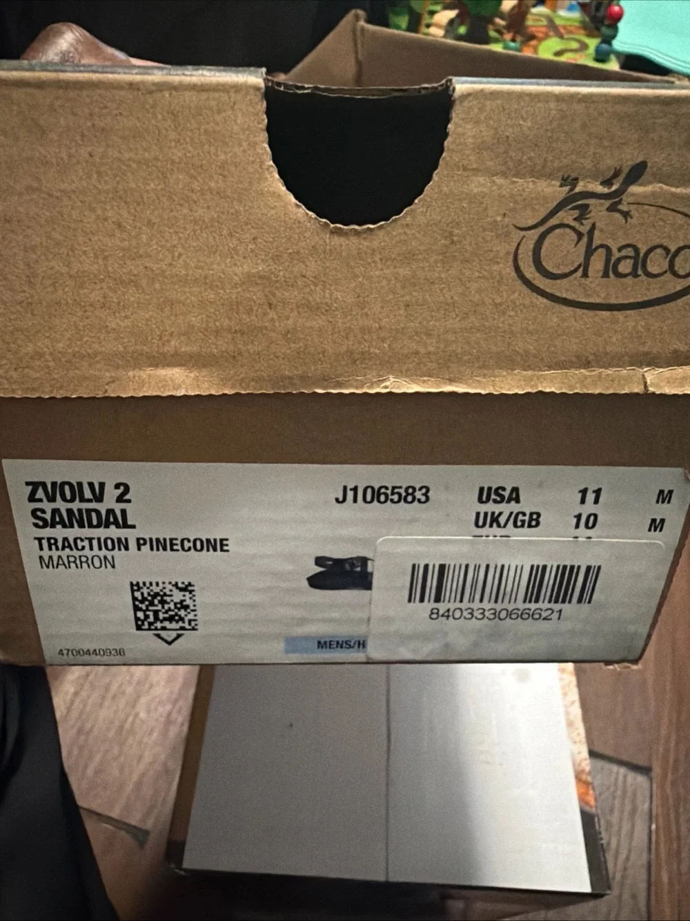 Chaco Zvolv 2 Men's Multicolor Strappy Sandals Hiking Outdoor Size 11